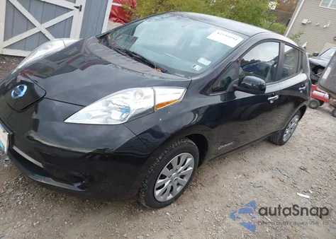 2013 Nissan Leaf S из США, поврежденный, VIN 1N4AZ0CP3DC418808